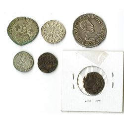 France, Italy. Group of Early Coins.