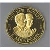 Image 2 : Philippines, 1977, Large Gold New Society Anniversary, Commemorative Coin.