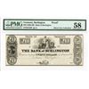 Image 1 : Bank of Burlington ca.1830's Obsolete Proof.