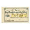 Image 1 : Puget Sound Co-Operative Colony, 1880's Washington Territorial Fractional Scrip Note.