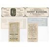 Image 2 : Advertising Note and Scrip Note assortment ca.1847-1890's.