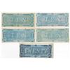 Image 2 : C.S.A., Lot of 4 notes dated 1864.