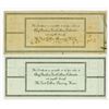 Image 2 : Fort Collins Clearing House Certificates, 1907 Depression Scrip Pair.