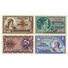 Image 1 : U.S. M.P.C., Lot of 4 Different $1 Notes, Various Series.
