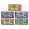 Image 1 : U.S. M.P.C., Lot of 5 Different Series 591 Notes.