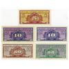 Image 2 : U.S. M.P.C., Lot of 5 Different Series 591 Notes.