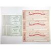 Image 1 : Various Issuers. Late 19th Century. Group of 3 Checks & 11 Train Tickets.
