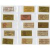 Image 1 : County Donegal Railways Joint Committee, ca. Early 19th Century, Group of 16 Rail Tickets