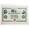 Image 1 : Irish Republic 1866, $20 Issued Bond Rarity.