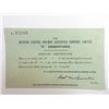 Image 1 : Mexican Central Railway Co. Trio of Issued Certificates 1881-1917