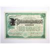 Image 1 : Submarine Monitor Co. of N.Y. 1885 Stock Certificate, Historic Early Military Submarine Manufacturer