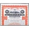 Image 1 : San Francisco, Oakland and San Jose Cons. Railway Specimen.