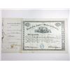 Image 1 : Kansas City, Topeka and Western Railroad Co., 1879 Issued Stock Certificate.