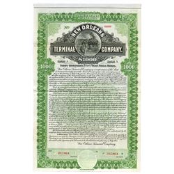 New Orleans Terminal Co., 1903 Specimen Bond