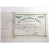 Image 1 : Montana Railway Co., 1889 Issued Stock Certificate.