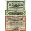 Image 1 : New Jersey and New York Railroad Co., 1885-1888 Issued Bond Trio