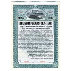 Houston and Texas Central Railroad Co., 1903 Specimen Bond