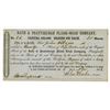 Image 1 : Bath & Prattsburgh Plank-Road Co., 1852 Issued Stock Certificate