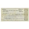 Image 1 : Burlington and Utica Plank Road Co., 1850 Issued Stock Certificate