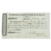 Image 1 : Watertown & Sackets Harbor Plank Road Co., 1848 Issued Stock Certificate