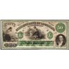 Image 1 : 1800's $50 Citizens Bank of Louisiana Obsolete Bank Note