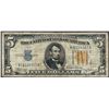 Image 1 : 1934A $5 North Africa Silver Certificate WWII Emergency Note