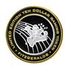 Image 1 : .999 Silver Fitzgeralds Casino & Hotel $10 Limited Edition Gaming Token