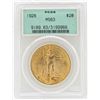 Image 1 : 1928 $20 St. Gaudens Double Eagle Gold Coin PCGS MS63