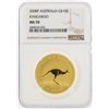 Image 1 : 2008P $100 Australia Kangaroo Gold Coin NGC MS70