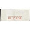 Image 2 : 1800's $5 The City Bank of New Haven Obsolete Note