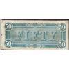 Image 2 : 1864 $50 Confederate States of America Note