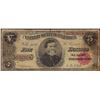 Image 1 : 1890 $5 Treasury Note