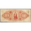 Image 2 : 1862 $10 Bank of Louisiana Obsolete Note