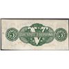 Image 2 : 1862 $5 The State of Louisiana Obsolete Note