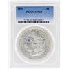 Image 1 : 1884 $1 Morgan Silver Dollar Coin PCGS MS63