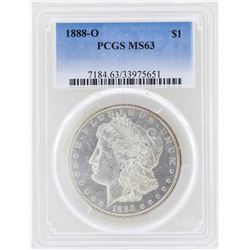 1888-O $1 Morgan Silver Dollar Coin PCGS MS63