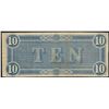 Image 2 : 1864 $10 Confederate States of America Note