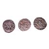 Image 1 : Lot of (3) 1540-1590 KB Hungary Ferdinand I - Madonna & Child Silver Denar Coins