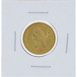 1880-S $5 Liberty Head Half Eagle Gold Coin