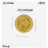 Image 1 : 1909 Austria 10 Corona Gold Coin