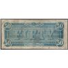 Image 2 : 1864 $50 Confederate States of America Note