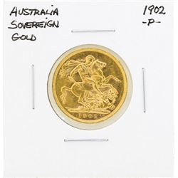 1902-P Australia Sovereign Gold Coin