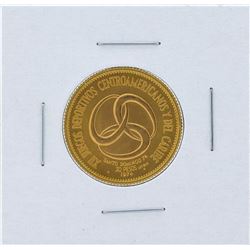 1974 Dominican Republic 30 Pesos Gold Coin