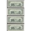 Image 2 : Lot of (4) 1990 $20 Federal Reserve STAR Notes