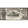 Image 1 : 1862 $5 The State of Louisiana Obsolete Note