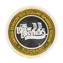 .999 Silver El Dorado Hotel & Casino Reno, Nevada $10 Limited Edition Gaming Tok