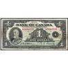 Image 1 : 1935 $1 Bank of Canada Note