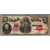 1907 $5 Woodchopper Legal Tender Note