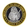 .999 Silver Buffalo Bills Resort & Casino $10 Limited Edition Gaming Token