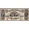 Image 1 : 1800's $5 Canal Bank New Orleans Obsolete Note